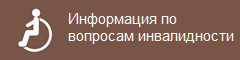 Информация по вопросам инвалидности